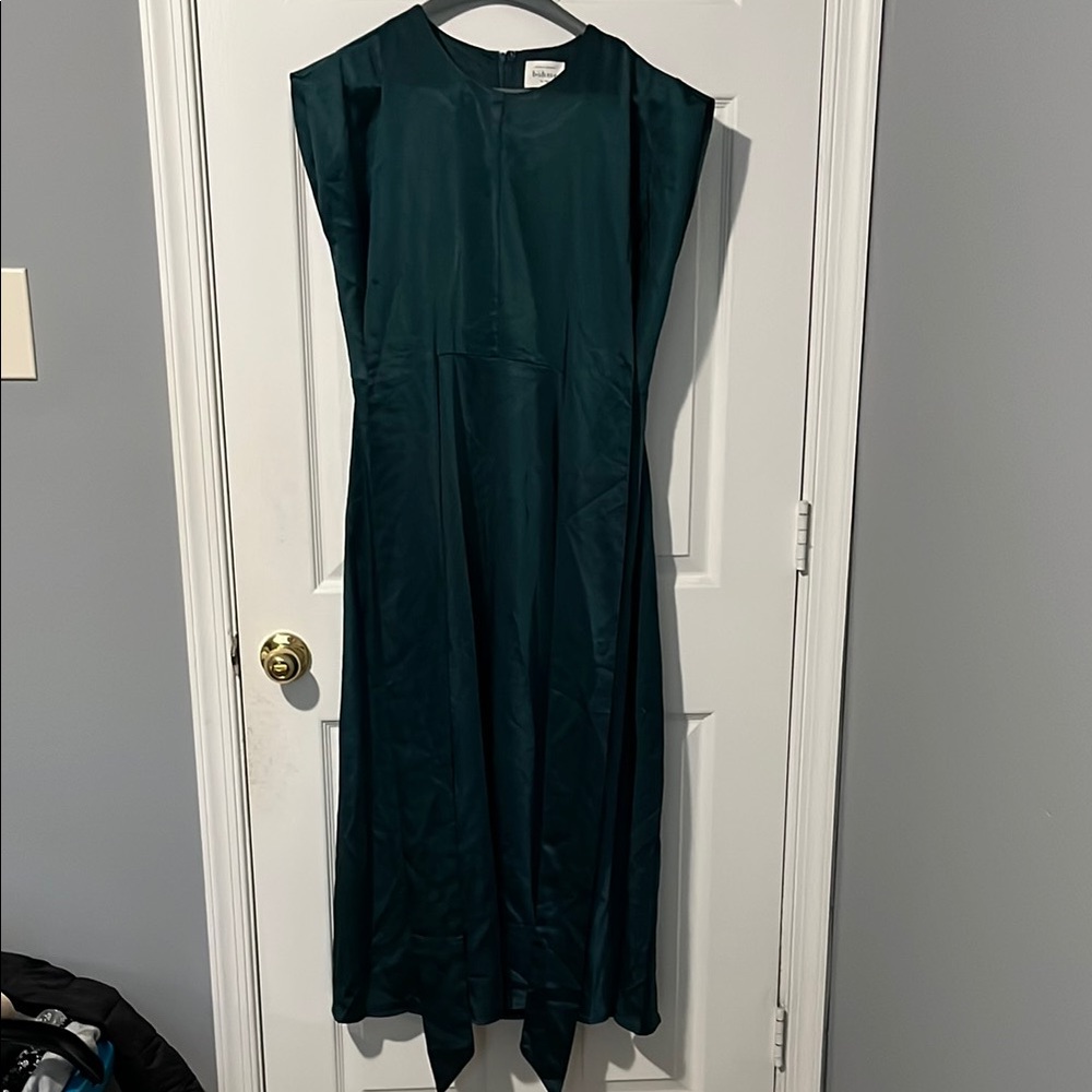 Rosalind Midi Dress In Teal